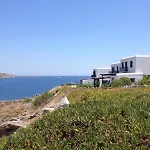 Mykonos Waterfront House Walk To Private オルノス