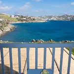 Mykonos Waterfront House Walk To Private 別荘 オルノス
