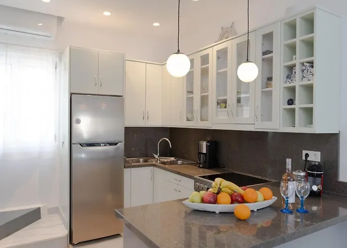 Hébergement de vacances Mykonos Waterfront House Walk To Private Ornos (Mykonos)