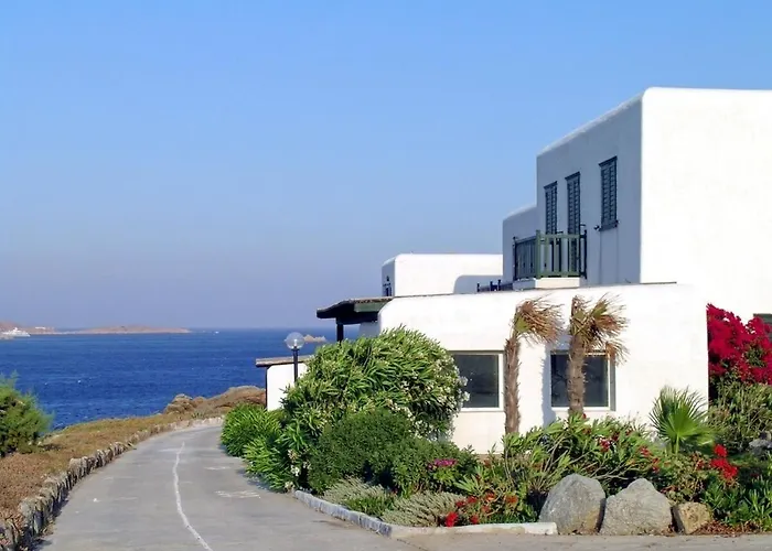 Mykonos Waterfront House Walk To Private Hébergement de vacances