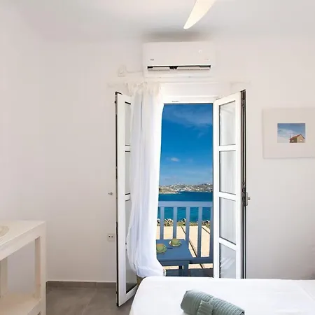 Mykonos Waterfront House Walk To Private