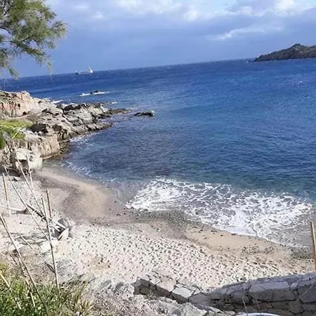 Mykonos Waterfront House Walk To Private Holiday home Ornos (Mykonos)