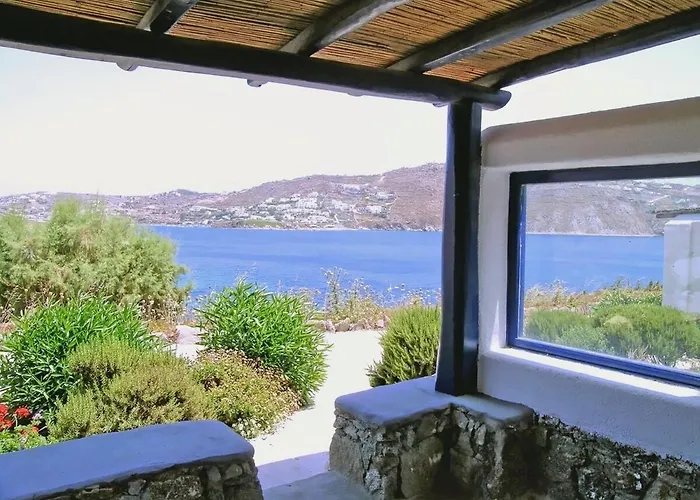 Mykonos Waterfront House Walk To Private Vakantiehuis Ornos (Mykonos)