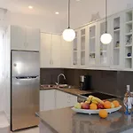 Nyaraló Mykonos Waterfront House Walk To Private Ornósz