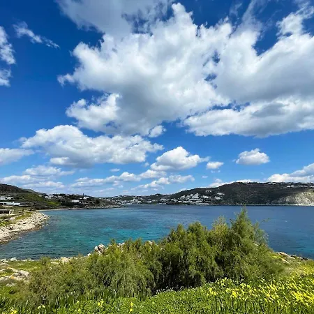 Nyaraló Mykonos Waterfront House Walk To Private