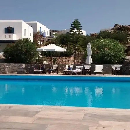 Mykonos Waterfront House Walk To Private Nyaraló *