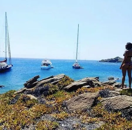 Mykonos Waterfront House Walk To Private *