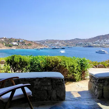 Nyaraló Mykonos Waterfront House Walk To Private *